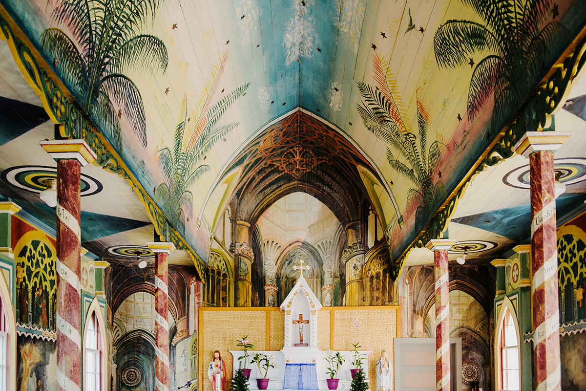 Painted Church featured on our Hawaii wedding venue guide
